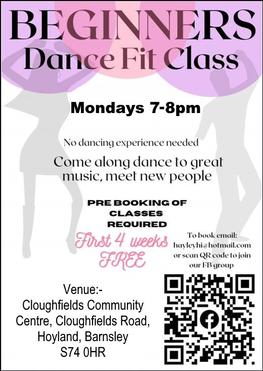 Picture showing Beginners Dance Fit Class - Cloughfields Mondays 7-8pm